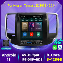 9.7'' Tesla Android11 8G+128G Car Multimedia GPS Navigation Radio Player for Nissan Teana J32 2008 - 2012 IPS 1024*768HD WIFI BT 2024 - buy cheap