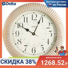 Delta DT9-0010 Wall Clock home decor classic look clocks Alarm Date decoration hanging            Часы настенные Delta DT9-0010