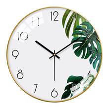 Nordic Large Wall Clock Modern Design Living Room Metal Wall Watches Home Decor Bedroom Silent Clocks Reloj with Glass Cover 2024 - buy cheap