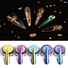 1Box Mirror Laser Nail Glitter Powder Nail Art Chrome Pigment Dust Glitter for Nail Holographic Dip Powder DIY Design Decoration 2024 - buy cheap