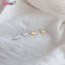 Miuoxion Retro 925 Stamp Cute Dinosaur Earrings Fashion Personality Party Punk Jewelry For Women Feature Charm Student Gift 2024 - buy cheap