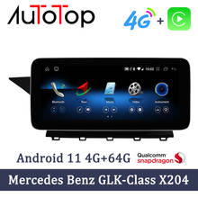 Автомагнитола AUTOTOP Benz на Android, автомобильный стереопроигрыватель для Mercedes Benz GLK Class X204 2008-2015, автомобильный DVD, GPS, аудио, автомобильный мультимедиа 2024 - купить недорого