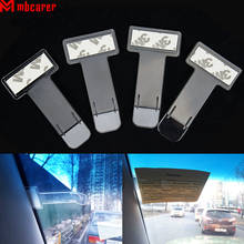 5 Pcs Auto Car Ticket Folder Mini T-shape Transparent Environmentally Ticket Folder Car Holder Mount Car Styling Car Accessories 2024 - buy cheap