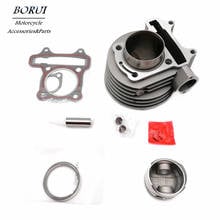 Motorcycle Performance Parts 50mm Engine Cylinder Kit Piston Ring Set For GY6 100CC Moped Scooter ATV Quad Buggy Pit Bike 2024 - buy cheap