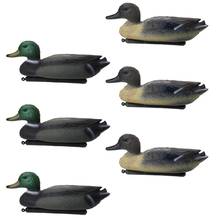 6 Pcs 3D Lifelike Hunting Duck Decoy Hunting Docoy Floating Lure w/ Keel for Outdoor Hunting Fishing Garden Yard Pool Ornaments 2024 - buy cheap