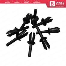 Bross Auto Parts BCF5058 10 Pieces Expanding Mounting Rivet Clips for Renault 7703072116 BMW 1161881149 VW N10259301 2024 - buy cheap