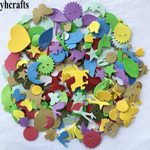 1bag/LOT,Mix animal weather insect shape foam stickers Kindergarten ornament DIY Early educational toy Birthday gifts Handmade 2024 - buy cheap