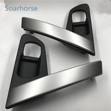 Soarhorse-manijas de puerta Interior y delantera, accesorio compatible con Nissan QASHQAI J10, 2007, 2008, 2009, 2010, 2011, 2012, 2013 2024 - compra barato