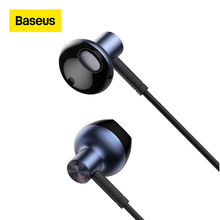 Baseus Bass Sound Earphone In-Ear Sport Earphones with mic for xiaomi iPhone 6 Samsung Headset fone de ouvido auriculares MP3 2024 - buy cheap