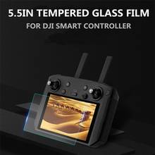 5.5inch 9H Tempered Glass Screen Film for DJI Smart Controller Protective Remote Screen Film for DJI Mavic 2pro&zoom Accessories 2024 - buy cheap