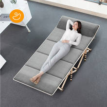 Cama dobrável portátil m8, cama de acampamento simples para uso individual, hospital, cama de acompanhante 2024 - compre barato