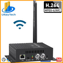 Codificador inalámbrico MPEG4 H.264 SD HD 3G SDI a IP, decodificador de transmisión de vídeo SDI, WIFI con HTTP RTSP RTMP UDP ONVIF HLS, etc. 2024 - compra barato