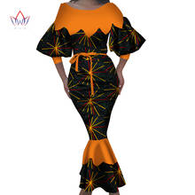 African Traditional Wear For Women Lantern Sleeve Robe Longue Femme Ladies Mini Day lolita Vestidos Plus Size WY2683 2024 - buy cheap