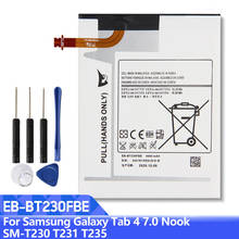 Samsung-batería Original de EB-BT230FBE para Galaxy Tab 4, 7,0, Nook, SM-T230, T231, T235, EB-BT230FBU, 4000mAh 2024 - compra barato