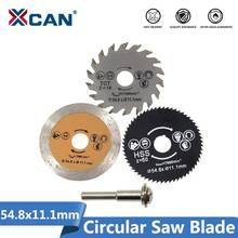 XCAN Out Diameter 54.8mm Mini Circular Saw Blade Wood Cutting Disc,Diamond Saw Blade for Wood Metal Plastic Ceramic Cutting  2024 - buy cheap