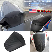 Cobertura para motocicleta suzuki gsxr600, capa para cauda de carenagem, 600, 750 a 2011, em carbono, passageiro, pillion solo 2024 - compre barato
