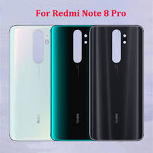 For Xiaomi Redmi Note8 Pro Battery Back Cover Case Original 3D Glass Real Back Door Replacement Shell For Redmi Note 8 Pro &Logo 2024 - buy cheap