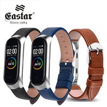 Leather Wrist Bracelet for Xiaomi Mi Band 4 5 6 Sport Strap watch wrist strap For xiaomi mi band 5 bracelet Miband 6 Strap 2024 - купить недорого