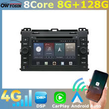 Android 10 px6 4g + 64g carro dvd reprodutor multimídia para toyota prado land cruiser 120 2002-2010 gps navi rádio sem fio carplay dsp 2024 - compre barato