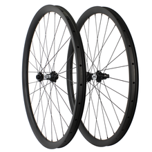 27.5er Carbon Wheels Bicycle Rims Asymmetric XC/AM 38.5x 28mm Tubeless Disc 650B Bike Wheels MTB Wheelset DT350S 6-bolt Boost 2024 - buy cheap