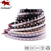 WS2813(WS2812B Updated) Individually Addressable 5050 RGB Led Pixel Strip Dual-Signal IC 30/60/144Leds/m Light Tape DC5V 2024 - buy cheap