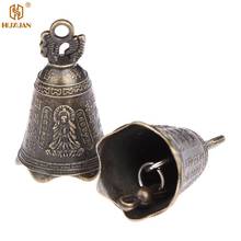 MINI Antique Bell China's Mini Brass Copper Sculpture Pray Buddha Fengshui Bell Invitation Buddhism Chinese Guanyin Bell 2024 - buy cheap