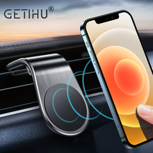 GETIHU Magnetic Car Phone Holder Mobile Mount Cell Stand Smartphone GPS Support  For iPhone 12 Pro 8 Huawei Xiaomi Redmi Samsung 2024 - купить недорого