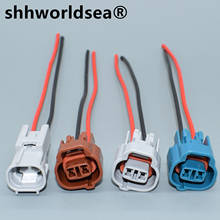 Shhworldsea plugue conector para toyota mazda, plugue com sensor de temperatura fêmea 2.0mm para toyota mazda 6189-0033 6189-0031 2024 - compre barato