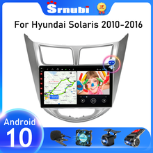 Android 10.0 2Din Car Radio for Hyundai Solaris Verna Accent I25 2010 - 2016 Multimedia Video Player GPS Carplay Audio Speakers 2024 - buy cheap