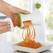 New Vegetable Spiral Slicer Winch Handheld Spiral Chopper Fruit Grater Cooking Tools Pasta Pasta Kitchen Gadgets 1pcs 2024 - buy cheap