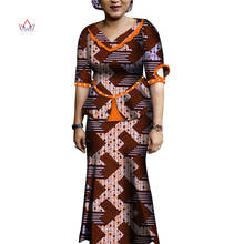 Africano roupa tradicional meia manga terno feminino com uma saia 2 pçs áfrica festa wear plus size feminino terno de escritório wy6212 2024 - compre barato