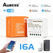 Tuya Mini WiFi DIY Switch Supports 16/10A 2 Way Control Smart Home Automation Module Works With Alexa Google Home Smart Life App 2024 - buy cheap