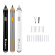 Tenwin lápis elétrico de borracha ajustável, recarga de lápis mecânico, papelaria para crianças, destaques para desenho de esboço 2024 - compre barato