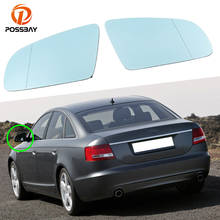 POSSBAY-Espejo Retrovisor lateral para coche, cristal calefactor compatible con Audi A4 B6/B7 sedán/Avant 2002/2003/2004/2005/2006/2007/2008 2024 - compra barato