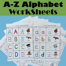 26 Letters A-Z Alphabet Practice Paper Preschool learning English Kindergarten coloring books, educational toys for children, exercise book, English homework, English 26 Letters 2024 - buy cheap