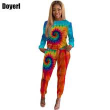 Print Two Piece Set Tracksuit Women Festival Clothing Top and Pants Sweat Suits Casual 2 Piece Set Women Matching Sets Outfit 2024 - buy cheap