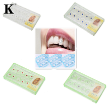 Fresa de diamante acrílico, tachuelas para blanqueamiento Dental, decoración de dientes, adorno de cristal para higiene bucal, 10 Uds. 2024 - compra barato