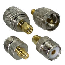 1pcs UHF SO239 PL259 to SMA Male Plug & Female Jack RF Coaxial Adapter Connector Wire Terminals Straight Brass 2024 - buy cheap