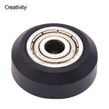 Plastic wheel POM with Bearings big Models Passive Round wheel Idler Pulley Gear perlin wheel for CR10 Ender3 printer 2024 - buy cheap