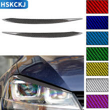 For Volkswagen VW Golf 7 MK7 2013 2014 2015 2016 2017 Carbon Fiber Sticker Headlight Lampshade Eyebrow Interiors Car Accessories 2024 - buy cheap