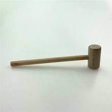 Solid Wood Hammer Handle Wooden Hammer Round Head Wooden Hammer Wooden Mallet Woodworking Hammer 2024 - buy cheap