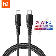 MCDODO 20W PD Fast Charging Cable Type C to Lightning For IPhone 12 Mini 11 Pro Max Xs 8 Plus Charger Data Cable 2024 - buy cheap