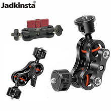 Jadkinsta-tripé para câmera, cabeça e adaptador para bola mágica, com 1/4 °, para sony, canon, nikon, dslr 2024 - compre barato