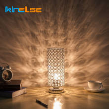 Lámpara de mesa de cristal plateado, luz de noche para dormitorio, sala de estar, bombilla LED E27 inteligente, Alexa, Google, WiFi 2024 - compra barato