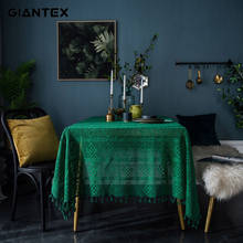 Mantel de mesa decorativo hueco, mantel Rectangular de encaje, cubierta de mesa de comedor, mbrus Tafelkleed 2024 - compra barato