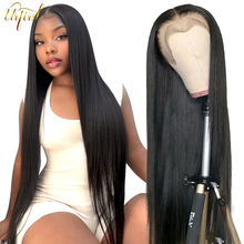 Urfirst Straight Lace Front Wig 13x1 T Part Wig Human Hair Bone Straight Human Hair Wigs for Women Remy Pre Plucked Lace Wig 2024 - buy cheap