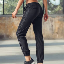 Женские спортивные брюки, летние быстросохнущие спортивные брюки для тренировок, фитнеса, йоги, бега 2024 - купить недорого