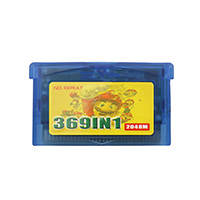 32 Bit 369 in 1 Compilation Video Game Cartridge Console Card English Language For Nintendo GBA 2024 - купить недорого