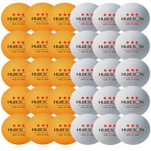 Pelota de tenis de mesa profesional 3-Star, 40mm, 2,8g, ABS, Blanco, Naranja, para competición de entrenamiento avanzado, 10 unids/paquete 2024 - compra barato