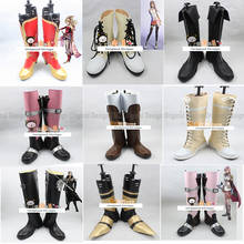 Disfraz de personaje de Final Fantasy Noctis Lucis Caelum Genesis Sephiroth Harper Fair Cloud Strife Rydia Iris, zapatos, botas 2024 - compra barato